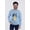 Bandit Light Blue, variant on Bluey Toddler Girls' Holiday Sweater Bingo Amber Orange
