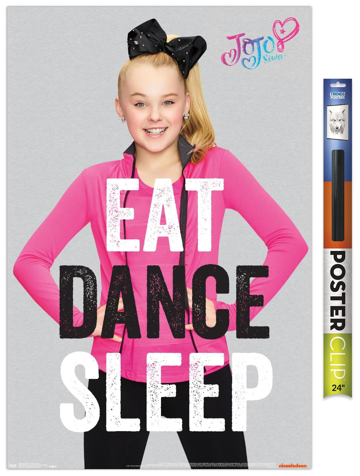 JoJo Siwa - Eat Dance Sleep Premium Poster and Poster Clip Bundle