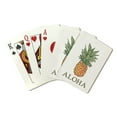 thumbnail image 1 of Aloha, Pineapple, Icon, Lantern Press, Premium Playing Cards, 52 Card Deck with Jokers, USA Made, 1 of 4