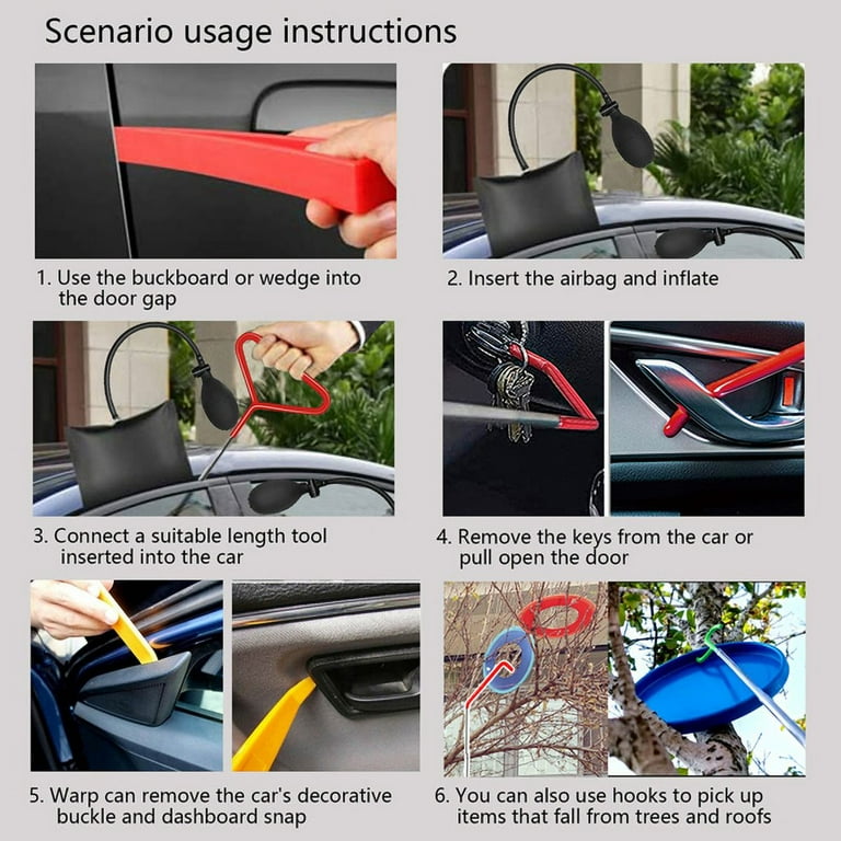 24PCS Professional Emergency Car Tools Set - Walmart.com