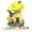 Yellow, variant on NIBERDA Fairy Garden House, Resin Miniature Mini Mushroom House and Tiny Mushrooms Figurines (Red)