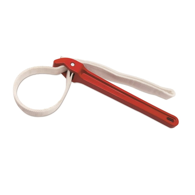 Llave de correa Titan 21315 de 30 cm, mango de 2,7 cm, correa