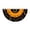 H, variant on Halloween Bunting Fan Flag Happy Halloween Bunting Flag Ghost Pumpkin Half Fan Banner Decoration for Holiday Indoor Outdoor Yard Decoration (A)