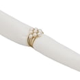thumbnail image 3 of Saro Lifestyle Pearl Napkin Ring (Set of 4), 3 of 4
