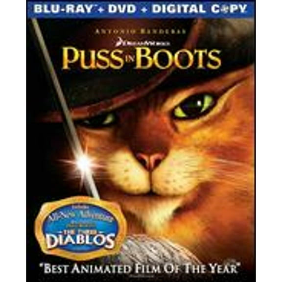 Pre-Owned Puss in Boots [Blu-ray/DVD] (Blu-Ray 0097361461441) directed by Chris Miller