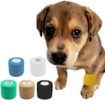 thumbnail image 5 of NEW 1 Teddy Dog Vet Wound Elastic Cohesive Bandage Self Adherent Tapes Pet Wrap T2A3, 5 of 9