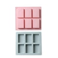 thumbnail image 1 of JUNWELL 2 Pcs Kit de Savon Fondant et Versant Moule Rond Moules Faits Main de Noël, 1 of 8