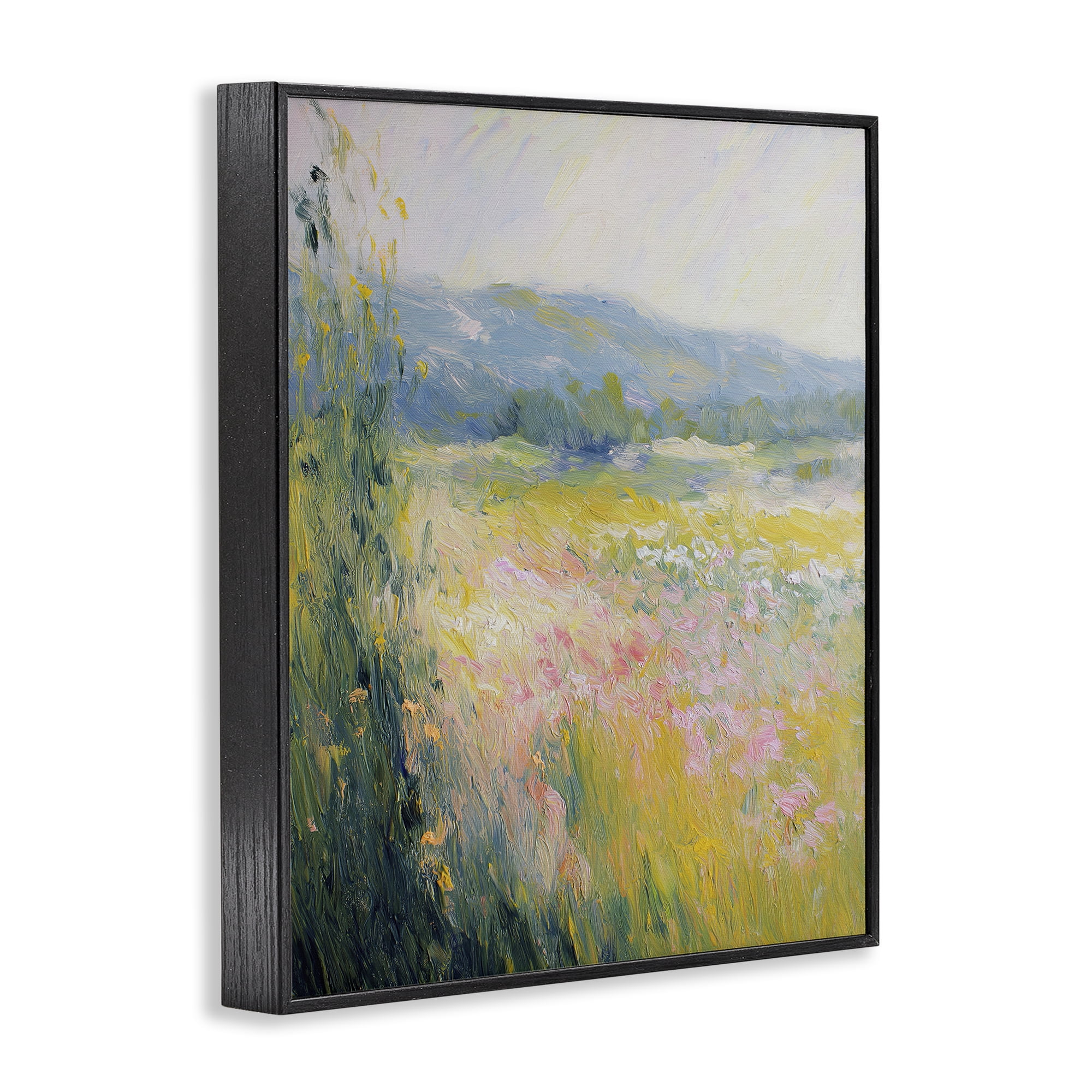 Stupell Industries Breeze Through The Blooms Black Framed Giclee Art, design by Svetlana Aleynikova