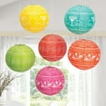 thumbnail image 3 of Fun Express 12" Papel Picado Hanging Paper Lanterns - 6 Pc., 3 of 3