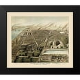 thumbnail image 2 of Child 13x12 Black Modern Framed Museum Art Print Titled - Kansas City Stockyards Kansas - Child 1870, 2 of 5