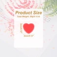thumbnail image 2 of Uxcell 1.94oz(55g) Heart Glitter Confetti, 3mm Art Craft Glitter Holographic Sequins Table Confetti Laser Sequins for Crafts DIY Nail and Party Wedding Festival Decoration, Peach Red, 2 of 7