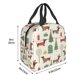 thumbnail image 3 of Easygdp Christmas Dachshund Dog Bolsa Térmica Premium - Tela Oxford Impermeable, Gran Capacidad, Bolsillo Frontal, Unisex para Trabajo, Escuela, Actividades al Aire Libre y Picnics, 3 of 8