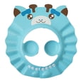 thumbnail image 2 of TrendOFT Bath Time Wear Kids Shampoo Caps Waterproof Adjustable For Newborn Infant Toddler Boys And Girls Wear Kids Accessories, 2 of 5
