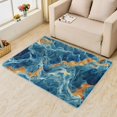 thumbnail image 2 of Abstract Rugs for Living Room Bedroom Entryway - Line Rug 2x3 - Art Carpet for Home Decor - Washable Non Slip Patterned Indoor Small Area Rug - Soft & Low Pile (ZN&314), 2 of 7
