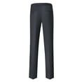 thumbnail image 6 of Mens 2 Piece Suit Slim Fit Double Breasted Dark gray Solid Color Peaked Lapel Tuxedo Blazer Pants for Prom with Tie, 6 of 8