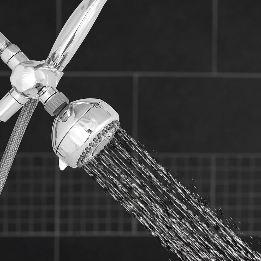 Water Pik Inc Waterpik Powerspray 5-Mode 2-in-1 Shower System, Chrome TRS-523-553