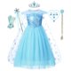 thumbnail image 1 of Disney Frozen Girls Elsa Cosplay Disfraz de Halloween Niños Princesa Vestido con capa Carnaval Fiesta de cumpleaños Ropa de noche 2-10Y4T (Etiqueta 120) Gao Jinjia LED, 1 of 2