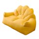 thumbnail image 5 of Loveseat - Puf Creativo De Lino Y Algodón Suave Para Sala De Juegos, Dormitorio, Color Amarillo, 5 of 8