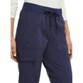 Scrubstar Women's Ultimate Stretch Twill Yoga Drawstring Cargo Jogger