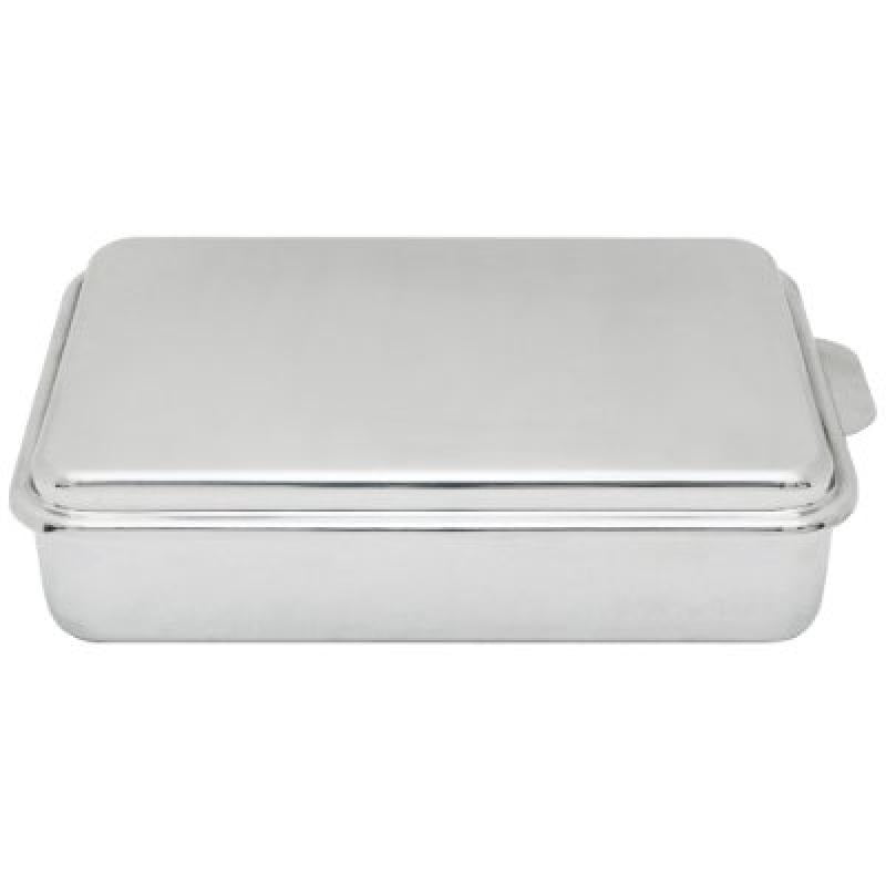 Lindy's 8W44 Stainless Steel 9 X 13 Inches Covered Cake Pan - Walmart Stainless Steel Cake Pans 9x13