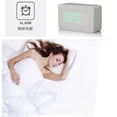 thumbnail image 3 of LED Digital Electronic Alarm Clock Backlight With Calendar Voice Control Mute, 3 of 6