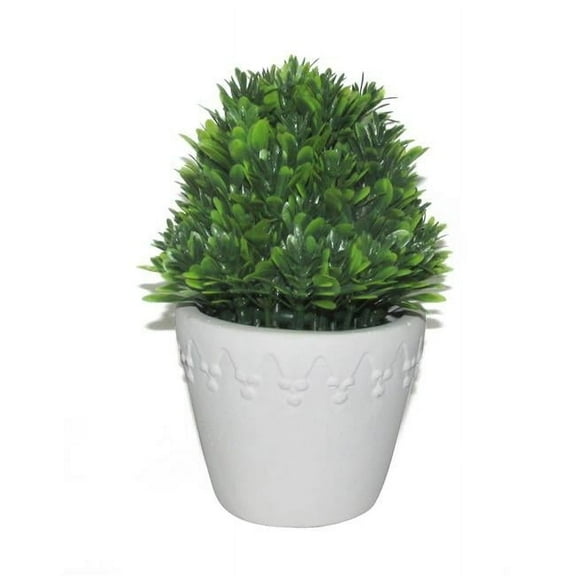 Jeco HD-BT010 7 in. Artificial Topiary Tree