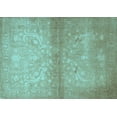 thumbnail image 1 of Ahgly Company Indoor Rectangle Persian Light Blue Traditional Area Rugs, 2' x 3', 1 of 4