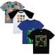 thumbnail image 1 of Camiseta Bioworld Minecraft Creepers and Character Heads, 1 of 9