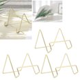thumbnail image 4 of Wire Plate Stand Holder, Simple Stylish Wire Plate Stand Iron  For Party For Office For Home, 4 of 8