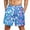 #003-Royal Blue, variant on Xyxonk Mens Swim Trunks Quick Dry 9 Inch Big & Tall Swimming Shorts Beach Print Stretch Short Bathing Suit with Pockets Blue 6XL