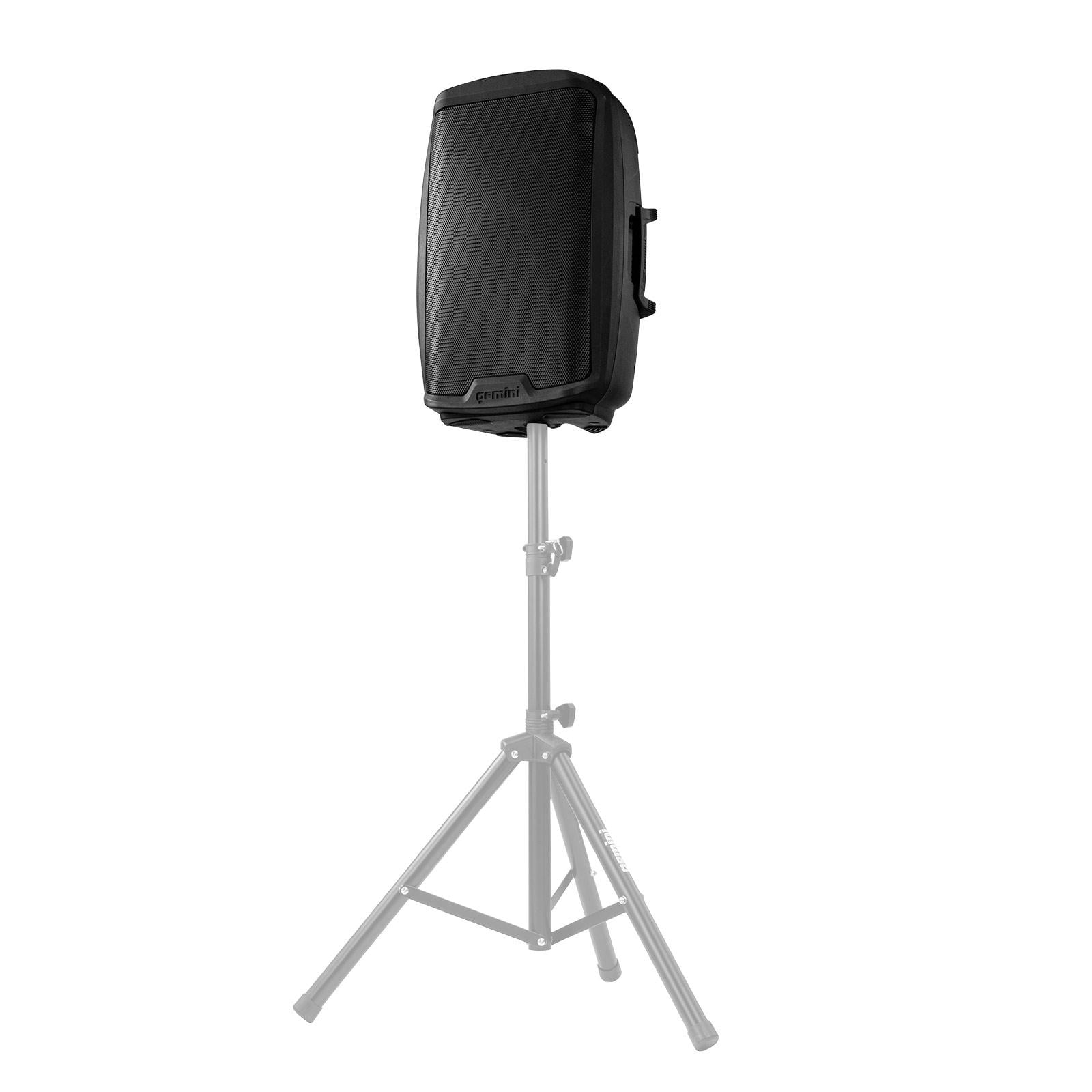 (2) Gemini AS-1500BLU Active Speakers with 15" Woofers & USB/SD/Bluetooth MP3 Players Plus Package