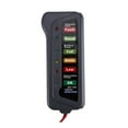 Car 12V Digital Battery Alternator Tester 6 LED Lights Display