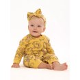 thumbnail image 5 of Disney 100 Baby Girls Long Sleeve Romper and Headband, 2-Piece Set, Sizes 0/3 Months-24 Months, 5 of 13