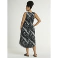thumbnail image 2 of Terra and Sky Women's Plus Size Cotton Knit Tank Dress, 2 of 4