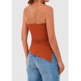 thumbnail image 2 of Remera PRETTYGARDEN 2025 Top Tubo Strapless Rojo Óxido Talle L, 2 of 6