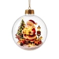 thumbnail image 2 of Christmas Ornament with Led Lights, Festive Hanging Decor for Holiday Tree, Xmas Gift 1 Set, 2 of 6