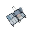 thumbnail image 2 of Bolsa de Almacenamiento Organizador Bolsa de Viaje 7 Piezas Conjunto de Ropa Zapatos Ropa Interior Organizador de Embalaje Poliéster para Equipaje Bolsas de Viaje Organizador para Equipaje, 2 of 2