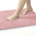 thumbnail image 4 of Yafa Home Fashion 1 Piece Solid Microfiber Soft Bathroom Rug , Non-Slip TPR Backing, 4 of 5