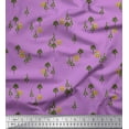 thumbnail image 1 of Soimoi Cotton Voile Fabric Tree & Owl Cartoon Print Fabric by The Yard 42 Inch Wide, 1 of 1