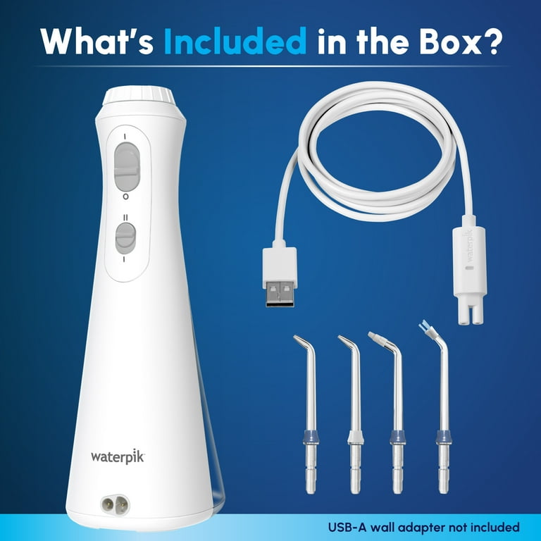 Waterpik Battery Operated Travel Size Dental Floss Water Flosser