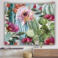 thumbnail image 2 of Tapestry Desert Plants Cactus para pared, 150 x 150 cm, microtela, 2 of 2