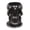 Black, variant on YYDENG Gothic Resin Skull Rotating Storage Organizer with Glitter Finish for Desk Shelf Display - A Functional and Stylish Halloween Home Accent