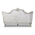 thumbnail image 5 of Furniture of America Jansing 3-Piece Solid Wood Tufted Sofa Set in Off White, 5 of 20