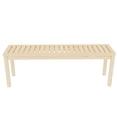 thumbnail image 5 of Modern Solid Wood Bedroom Bench, 52" - Comfortable & Practical Space Efficient, 5 of 6