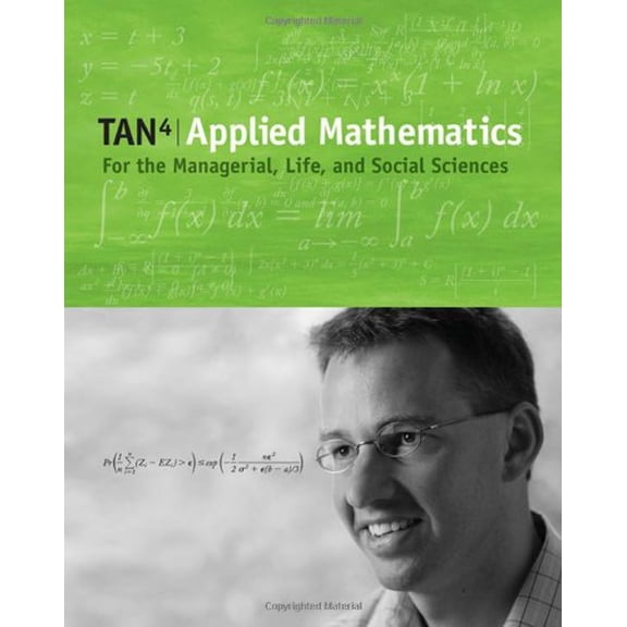 Pre-Owned Applied Mathematics for the Managerial, Life, and Social Sciences (with CD-ROM and Ilrn Student Tutorial, Personal Tutor Printed Access Card) [With CD (Hardcover) 0495015814 9780495015819
