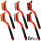 thumbnail image 1 of Set, 6 pcs Brass/Stainless Steel/ Nylon Steel Brushes for, 1 of 1