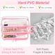 thumbnail image 4 of Funda rígida transparente con cierre, bolsa de plástico, bolsa de maquillaje transparente, 4 of 7