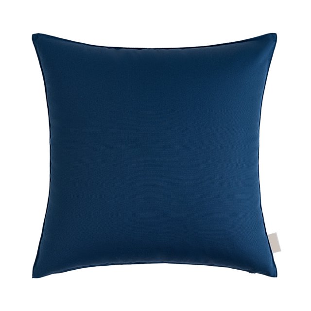 Flmtop 1PC Waterproof Pillowcases Solid Color Pillow Covers Washable Cushion Cases Zipper Closure Wear Resistant Pillowcase Shell for Patio Furniture