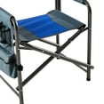 thumbnail image 4 of Folding Chair With Long-lasting Material - 2 Lightweight For Outdoor, Blue/grey Lake Camping Oversized Storage,, 4 of 5