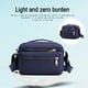 thumbnail image 4 of Bolso bandolera ligero e impermeable, bolso bandolera casual para mujer Azul oscuro, 4 of 5